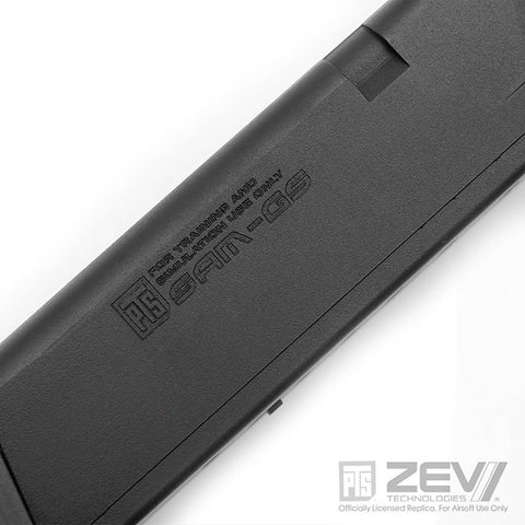 Réplique Airsoft PTS GBB ZEV OZ9 Noir - Version Standard