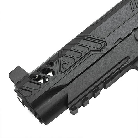 Réplique Airsoft PTS GBB ZEV ED-Brown 1911 Noir - Version Standard