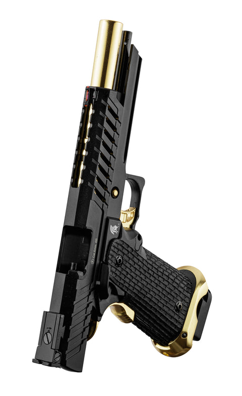 Pistolet Lancer Tactical LTX6 Black/Gold