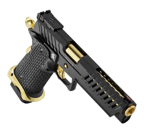 Pistolet Lancer Tactical LTX6 Black/Gold