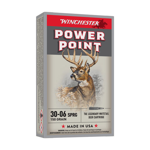 Balles Winchester Power Point - Cal 30.06. Sprg