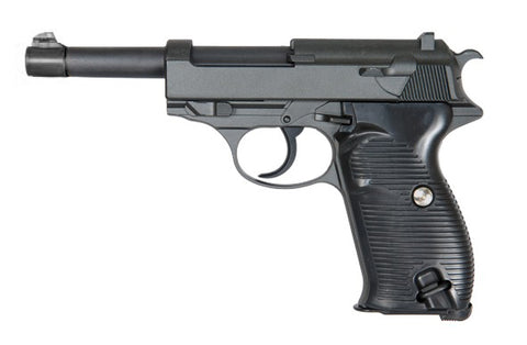 Réplique Sport Attitude Pistolet à Ressort Galaxy G21 P38 Full Métal 0.5J