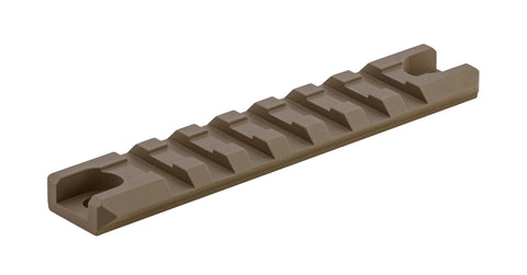 Kit 2 Rails Picatinny PPS 7 Slots Tan G608 - SLV 36C