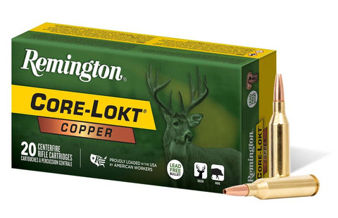 Munitions Remington Core Lokt Copper - Cal. 243 Win.