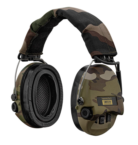 Casque Sordin Supreme Pro X Camo - ChasseTir.com