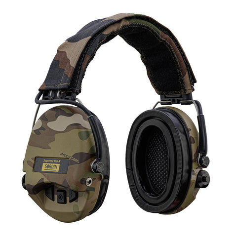 Casque Sordin Supreme Pro X Camo - ChasseTir.com