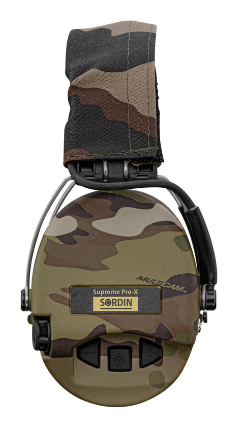 Casque Sordin Supreme Pro X Camo - ChasseTir.com