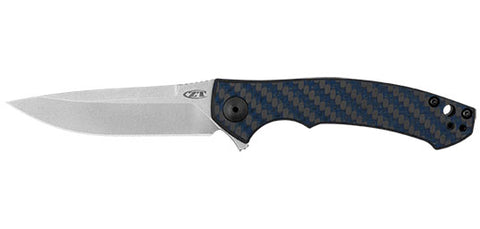 Couteau Zero Tolerance - O450 Blue Carbon Fiber