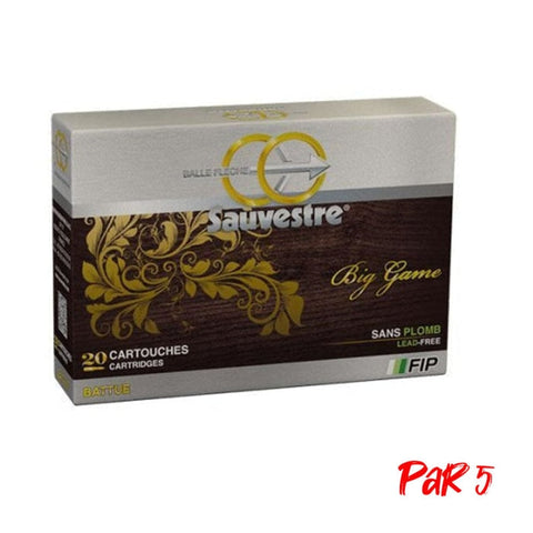 Balles Carabine Sauvestre FIP Battue Sans Plomb 175 Grains - Cal.