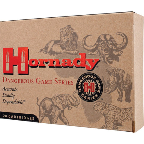 Balles Hornady Dangerous Game 404 Jeffery 400GR DGX BONDED 784743