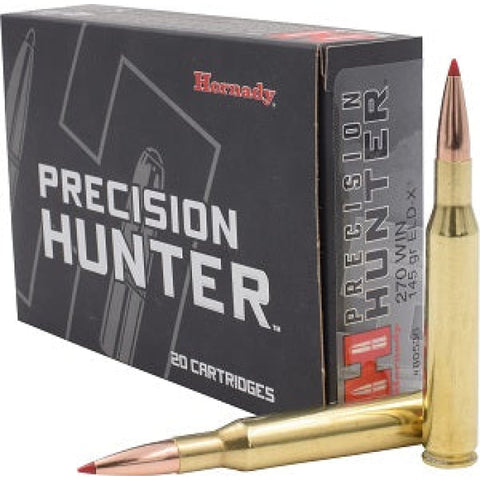 Balles Hornady Precision Hunter 270 Win. 145GR ELD-X 778502