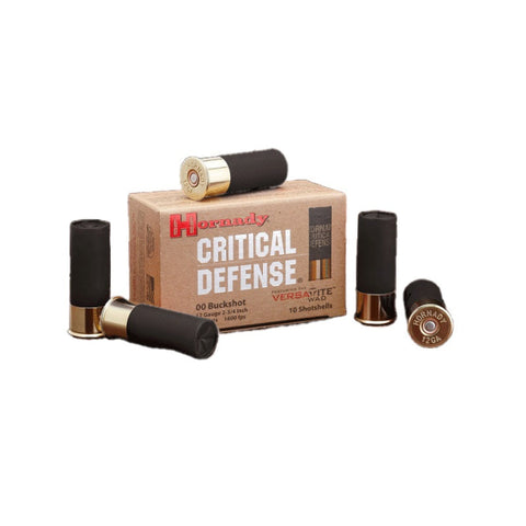 Balles Hornady SLUG/BUCKSHOT 12 GA 00 Critical Defense 773745