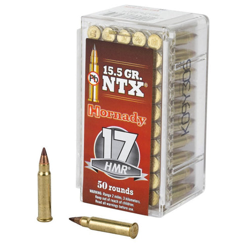 Balles Hornady Varmint Express - Percussion Annulaire 17 HMR 15.5GR