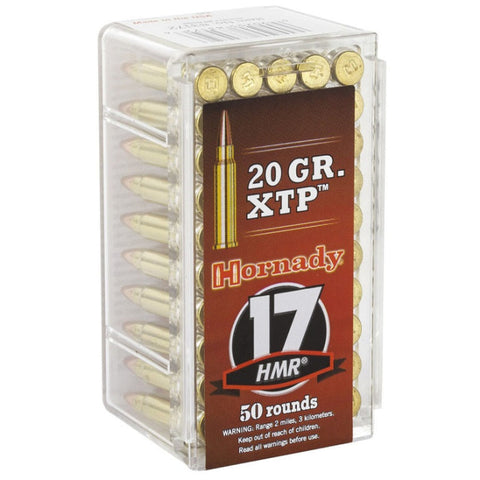 Balles Hornady Varmint Express - Percussion Annulaire 17 HMR 20GR XTP