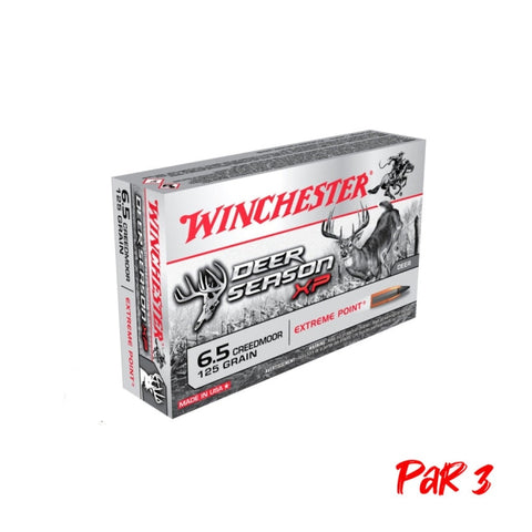 Balles Winchester Deer Season - Cal.6.5 Creedmoor - Par 20 CX65DSP3