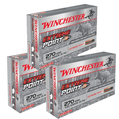 Balles Winchester Extreme Point - Cal. 270 WSM CX270SXPP3