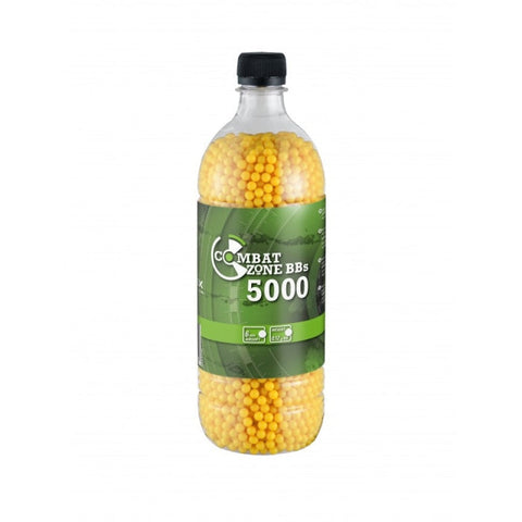 Billes en bouteille Combat zone - jaune - 0.12g Par 5000 2.5670