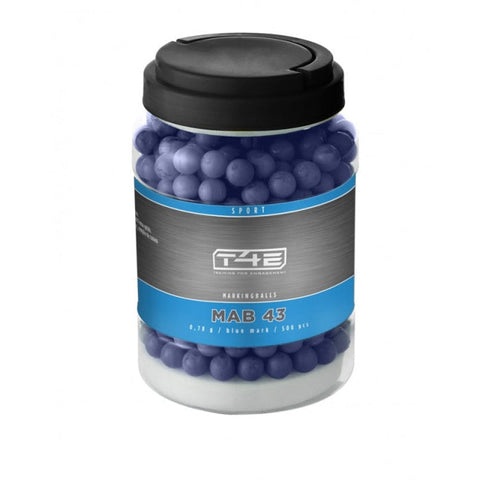 Billes peinture bleue - T4E Par 500 2.4596