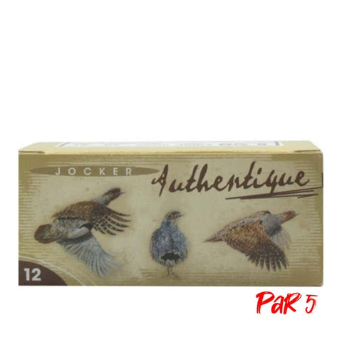 Boite de 10 Cartouches Jocker Authentique 36 BG - Cal. 12/67/25