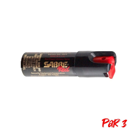 Bombe au Poivre Sabre Red 2-en-1 - 16,2ml SBKC14RP3