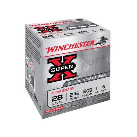 Cartouche Winchester Super-X 28g- Cal. 28/70 CX28H6