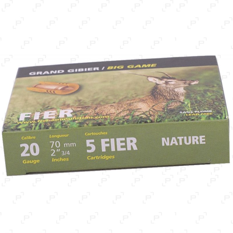 Cartouches FIER - Cal. 20/76 - Nature Magnum - ChasseTir.com