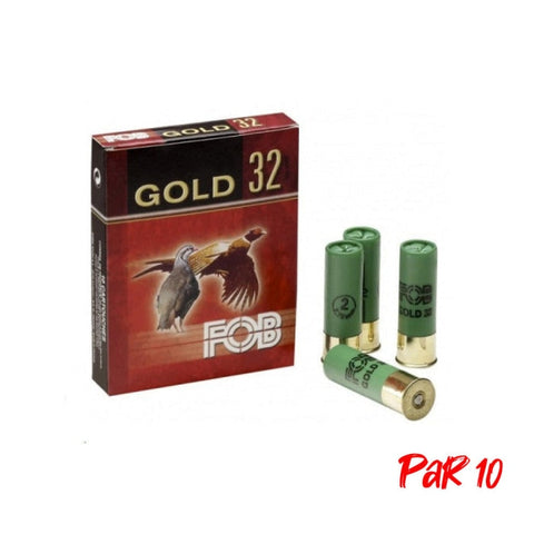 Cartouches FOB Gold 32 - Cal.16/70 - Par 10 105069001HP10