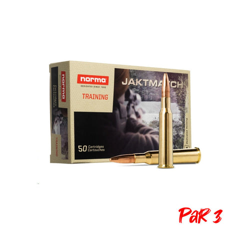 Cartouches Norma Jakt Match FMJ - Cal. 6,5x55 SE 62201450P3