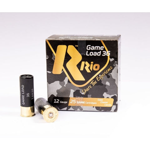 Cartouches RIO Game Load 36 BJ - Cal.12/70 RIO012