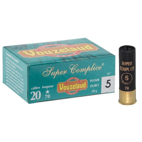 Cartouches Vouzelaud Super Complice 70 - Cal. 20/70 ML2135