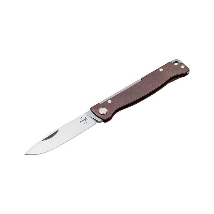 Couteau Boker Plus Atlas Copper - Lame 70mm 01BO852