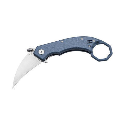 Couteau de poche Böker Plus HEL Karambit Bleu-Gris 01BO516