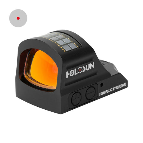 Viseur point rouge Holosun HS407C X2 - ChasseTir.com