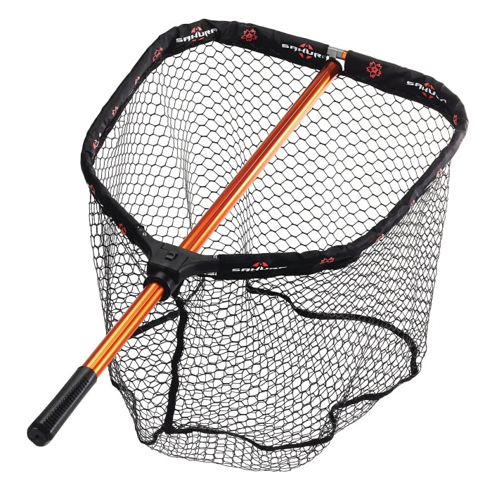 Épuisette pliante Sakura Rubber Mesh SAPNF6001L