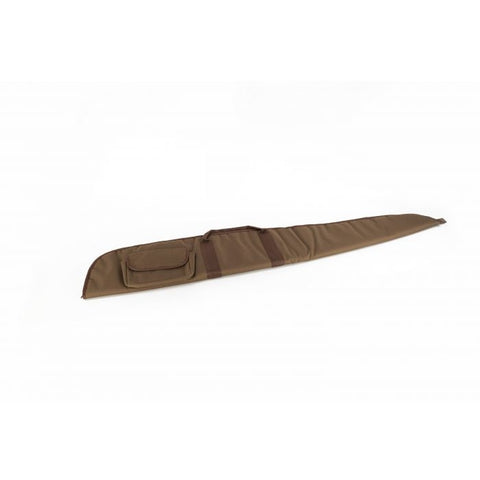 Etui fusil Januel Chazot marron avec poche CHS34011