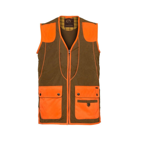 Gilet de chasse Club Interchasse Cevrus Orange CIGI072S