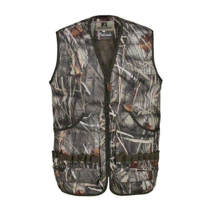 Gilet de chasse Percussion Palombe Roseaux 1272S