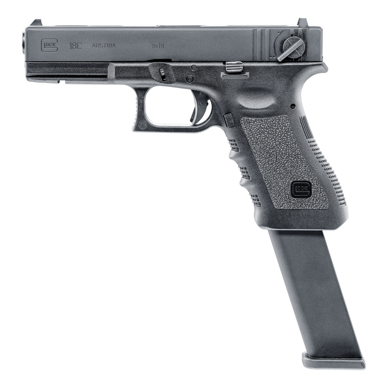 Pistolet Umarex Glock 18C - Cal. 6mm Gaz Full Auto