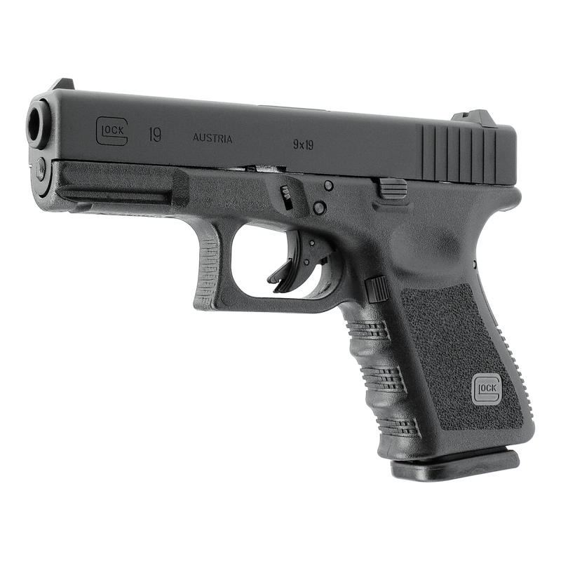 Pistolet Umarex Glock 19 - Cal. 6mm Gaz