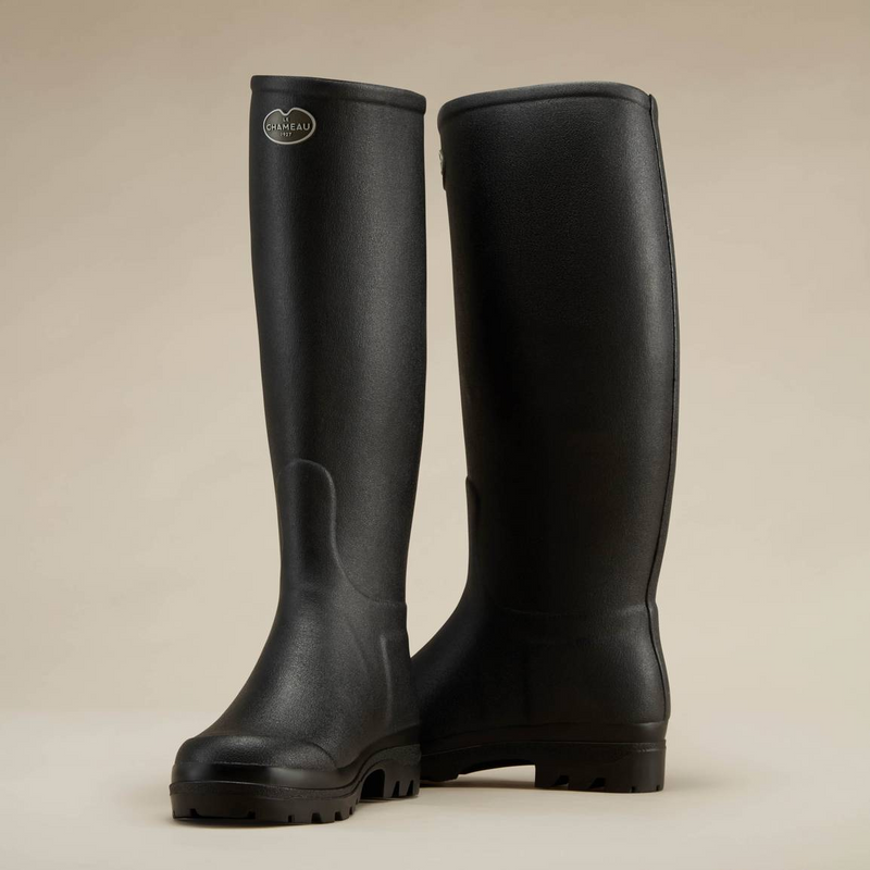 Bottes femmes Le Chameau Saint-Hubert - Doublées cuir