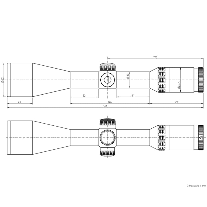 Lunette de tir Kahles Helia 2,4-12x56i KA10625