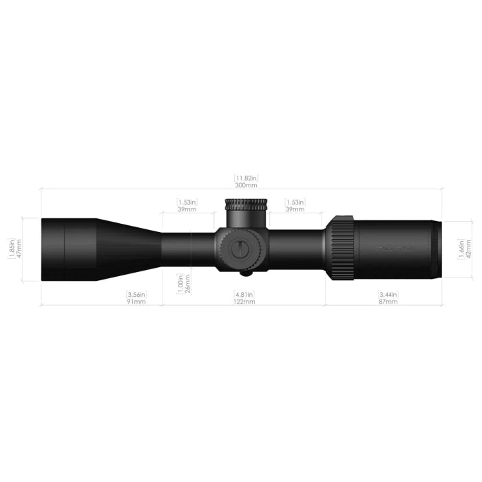 Lunette de tir ZéroTech Vengeance 4,5-18x40 ZTLVG451840A