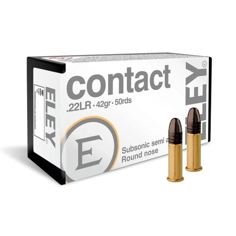 Munitions Eley Contact - Cal 22 LR - Par 50 22ELCON