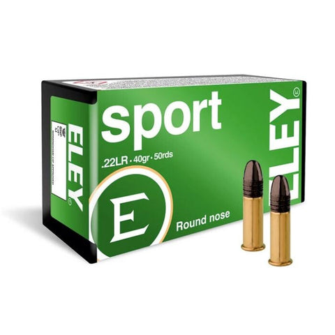 Munitions Eley Sport - Cal 22 LR - Par 50 22ELSP