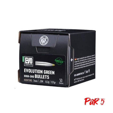 Ogives RWS Evo Green - Cal. 7 mm 2318520P5