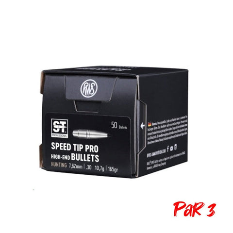 Ogives RWS Speed Tip Pro - Cal. 308 Win 2411035P3