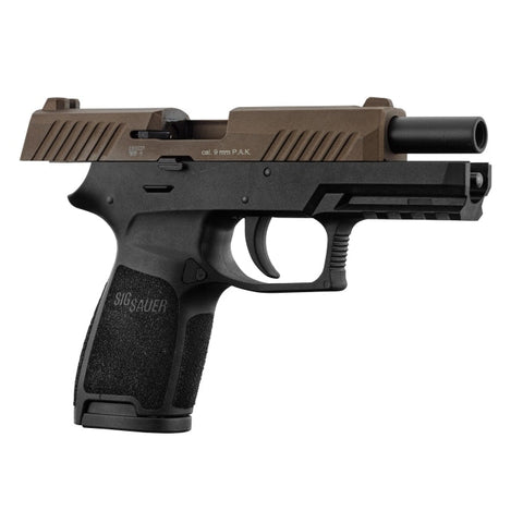 Pistolet à blanc Sig Sauer P320 Noir - 9 mm PAK Midnight Bronze ACP677