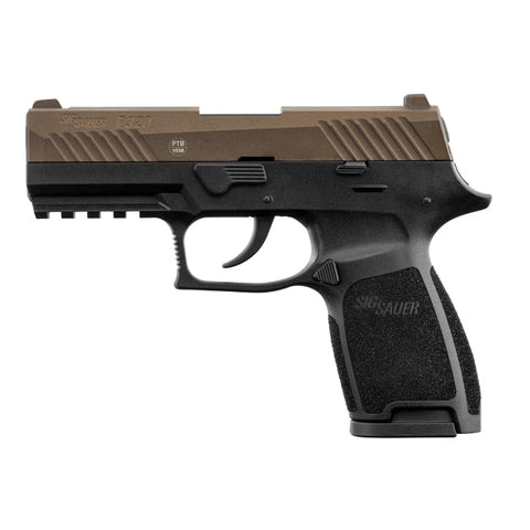 Pistolet à blanc Sig Sauer P320 Noir - 9 mm PAK Midnight Bronze ACP677