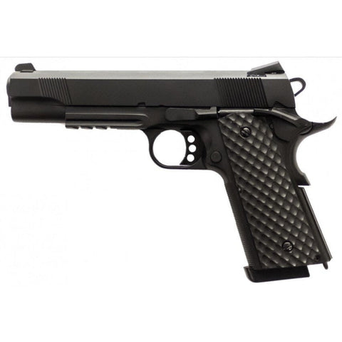 Réplique GBB 1911 MEU Rail Raven full metal gaz 1,0J PG3246