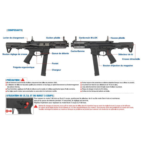 Réplique Longue G&G ARP9 - Cal. 6mm S13035